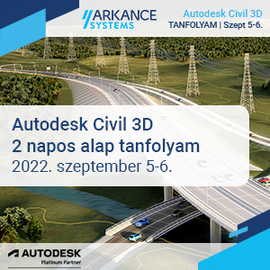 Autodesk Civil 3D alap tanfolyam