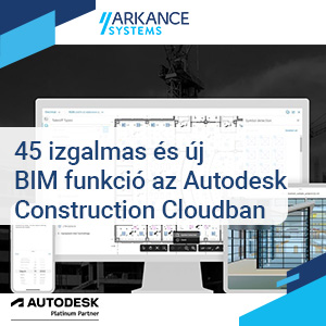 45 új BIM funkció az Autodesk Construction Cloudban